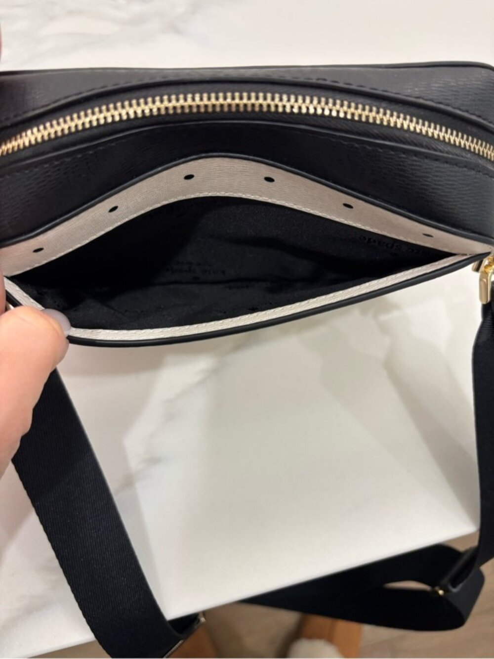 Kate Spade New York X Disney Beauty and the Beast Mini Camera Crossbody Bag - Picture 11 of 11